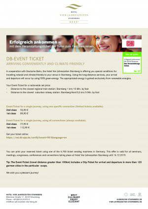 DB-Veranstaltungsticket
